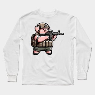 Tactical Pig Long Sleeve T-Shirt